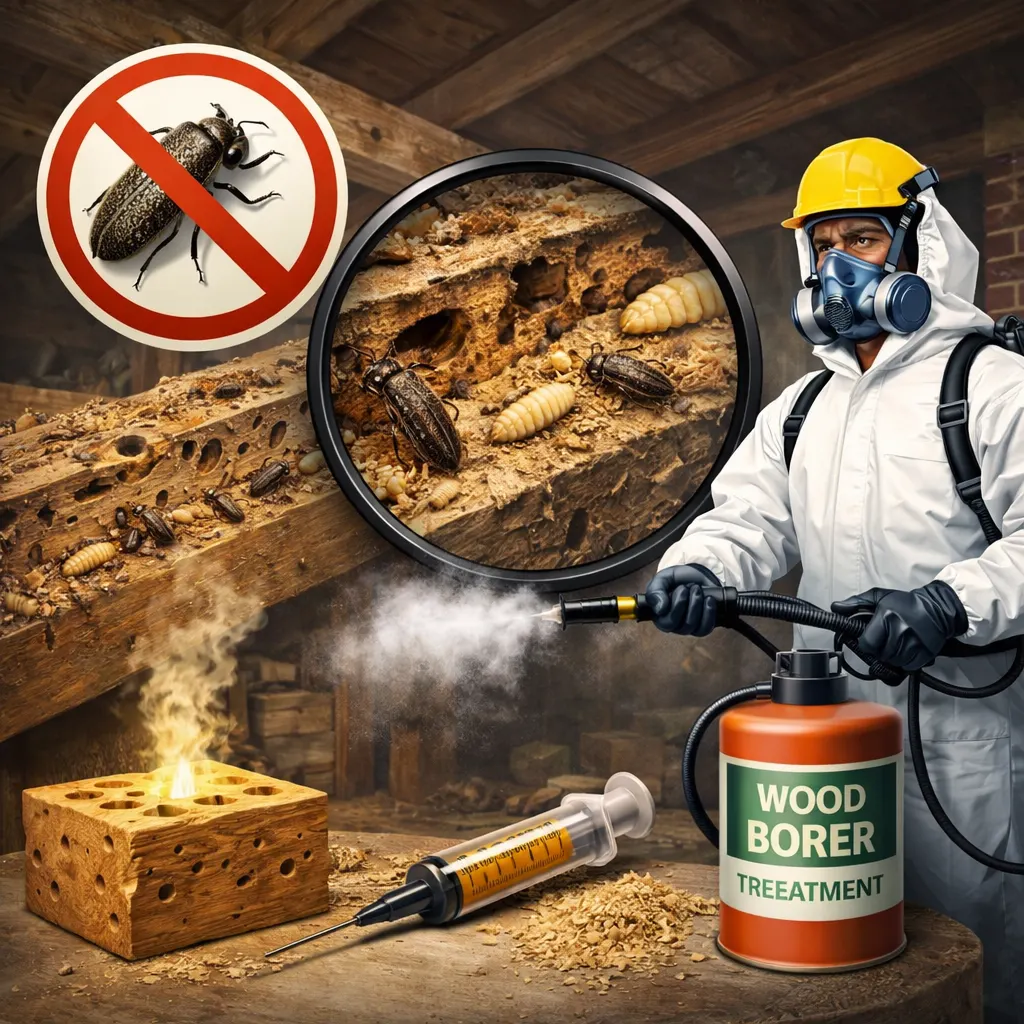 Wood Borer Treatment in Visakhapatnam